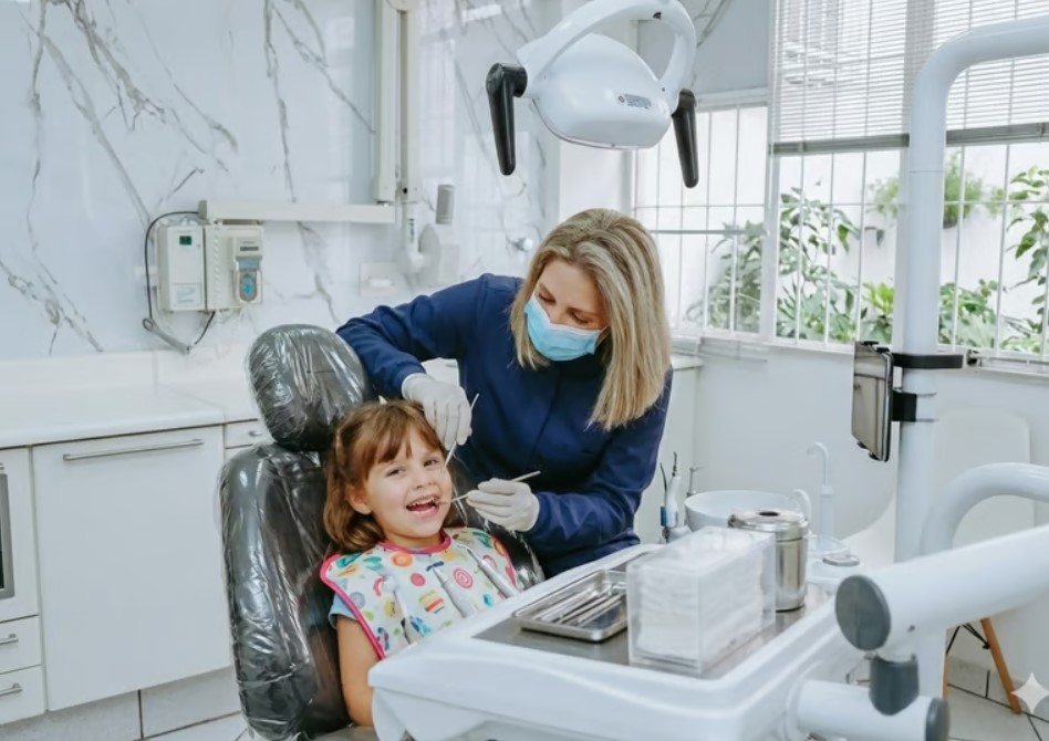 Atendimento de odontopediatria na Odontologia Morelli